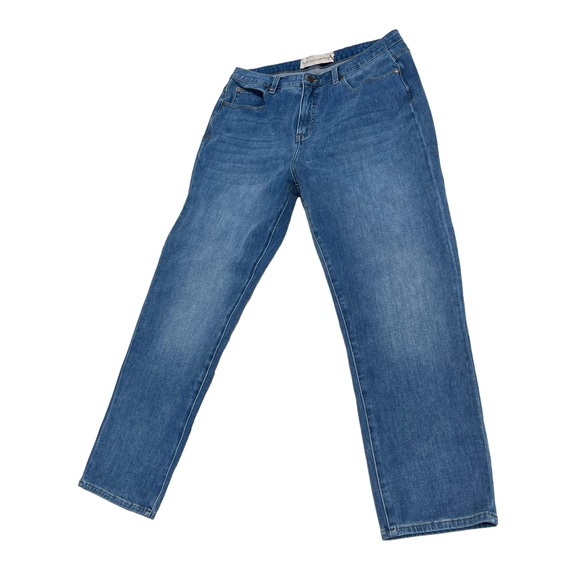 Soft Surroundings Pull On Bootcut Jeans Size 14 Style# 2DU25 - Picture 6 of 9